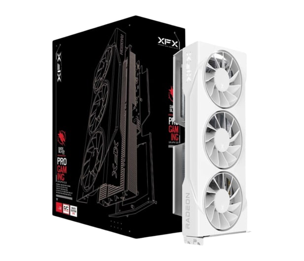 XFX Radeon RX 9060 XT Swift Gaming 3-Fan White OC 16GB GDDR6 - 1339814 - zdjęcie